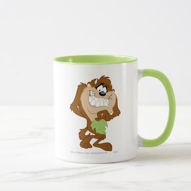 TAZ™ hält ein Blatt Tasse (Rechts)