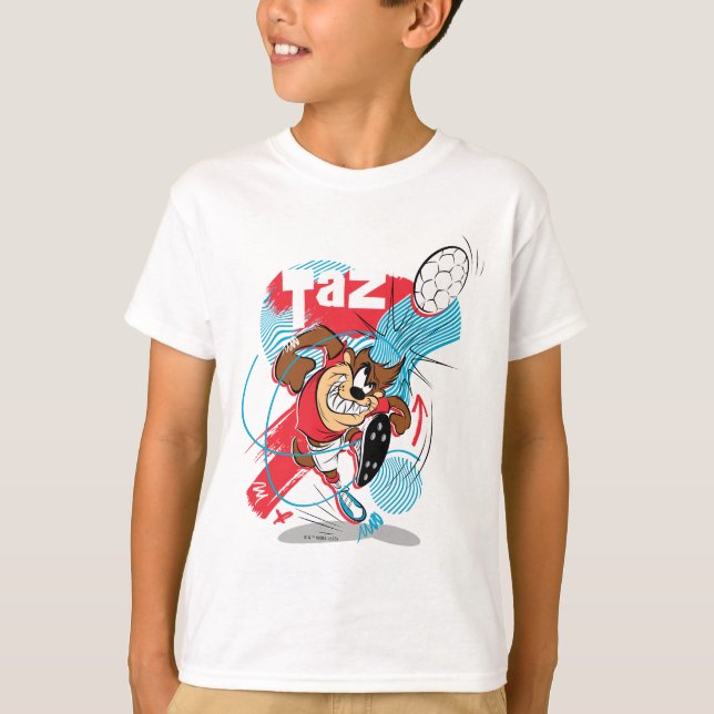 TAZ™ Headbuttball-Ball T-Shirt (Vorderseite)