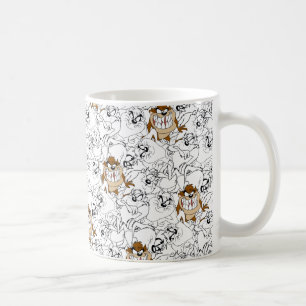 TAZ™ Line Art Pop Muster Kaffeetasse