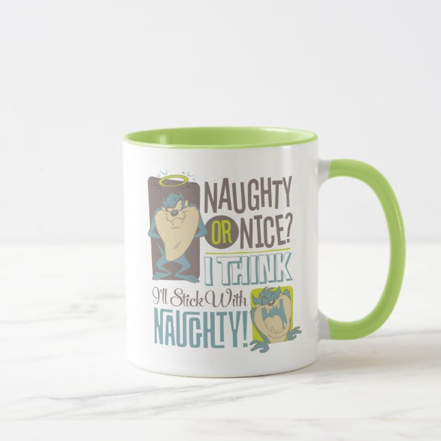 TAZ™- Naughty oder Nice? Tasse (Rechts)