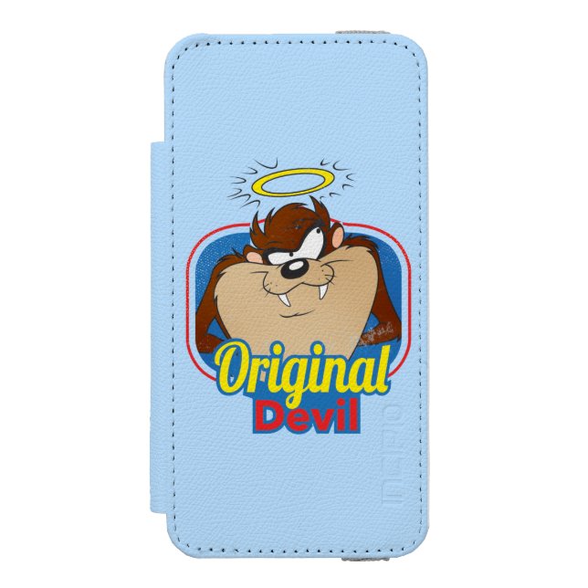 TAZ™ Original Devil Incipio iPhone Geldbeutel-Hülle (Folio Vorderseite)