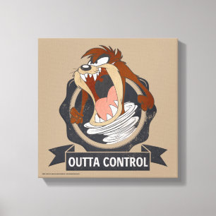 TAZ™ Outta Control Leinwanddruck