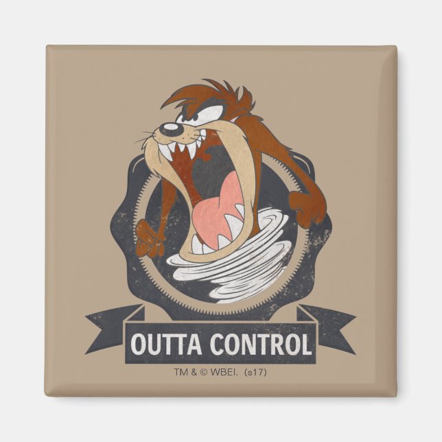 TAZ™ Outta Control Magnet (Vorne)