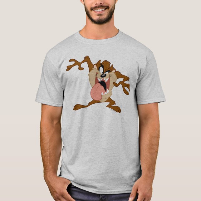 TAZ™| Seiner Zunge ausstechen T-Shirt (Vorderseite)