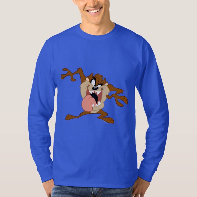 TAZ™| Seiner Zunge ausstechen T-Shirt (Vorderseite)
