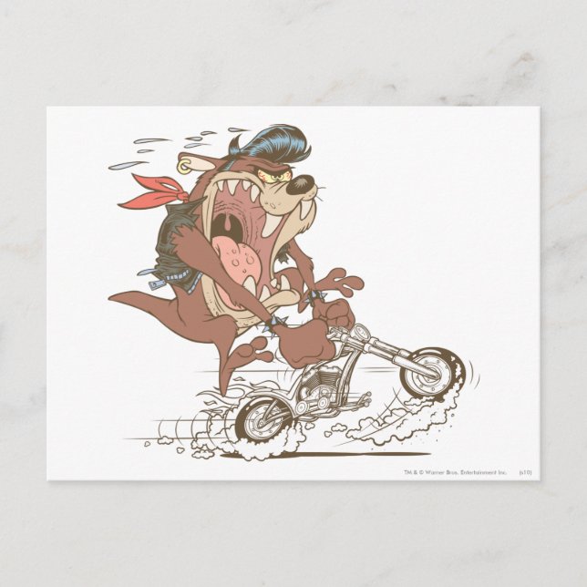 TAZ™ Slick Hog Postkarte (Vorderseite)