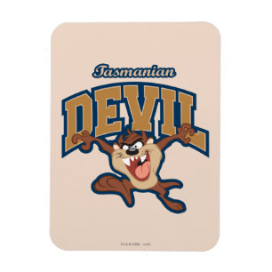 TAZ™ Tasmanian Devil Patch Magnet