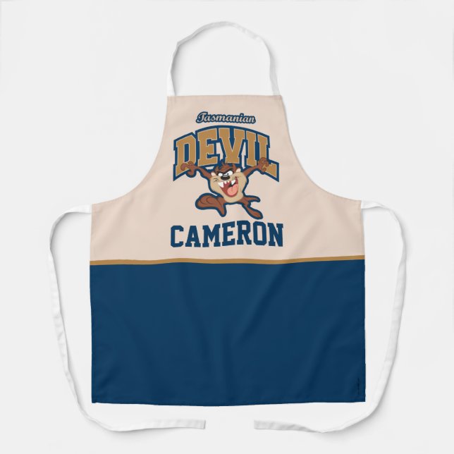 TAZ™ Tasmanian Devil Patch Schürze (Vorderseite)