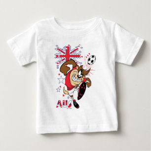TAZ™ Team Australia Fußball-Grafik Baby T-shirt