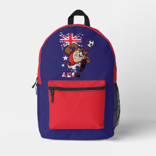 TAZ™ Team Australia Fußball-Grafik Bedruckter Rucksack
