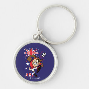 TAZ™ Team Australia Fußball-Grafik Schlüsselanhänger
