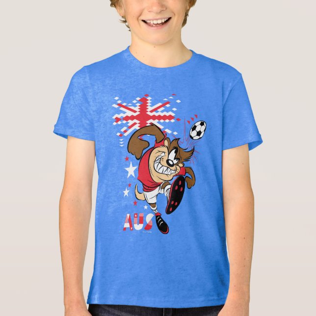 TAZ™ Team Australia Soccer Grahic Tri-Blend Shirt (Vorderseite)