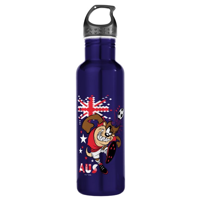 TAZ™ Team Australia Soccer Graphic Edelstahlflasche (Vorderseite)