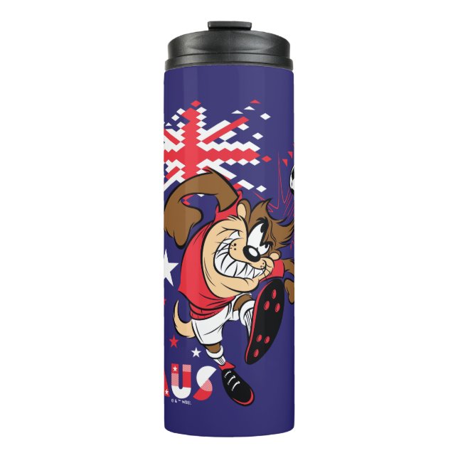 TAZ™ Team Australia Soccer Graphic Thermosbecher (Vorderseite)