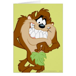 TAZ™ tenant une feuille