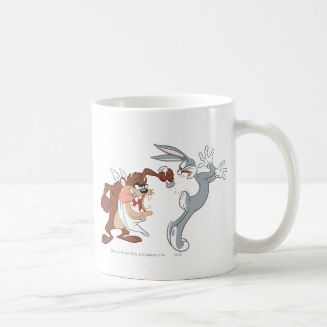 TAZ™ und BUGS BUNNY™ Kaffeetasse (Rechts)