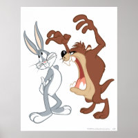 TAZ™ und BUGS BUNNY™ Nicht einmal Flinching - Farb