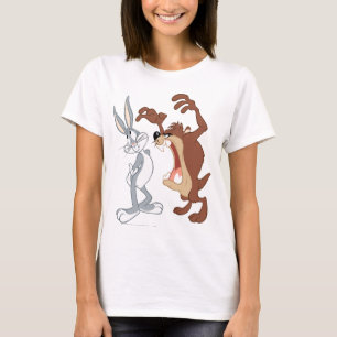 TAZ™ und BUGS BUNNY™ nicht einmal Flinching - T-Shirt