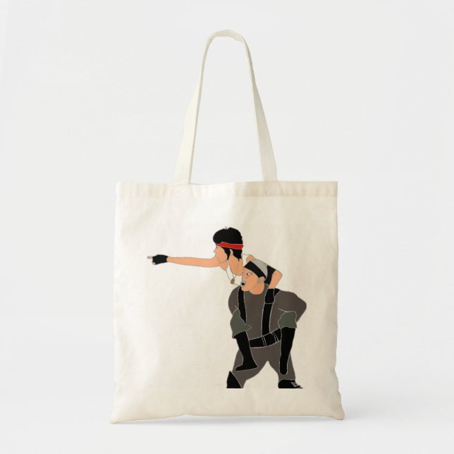 Taz und hohe Tasche (Vorne)