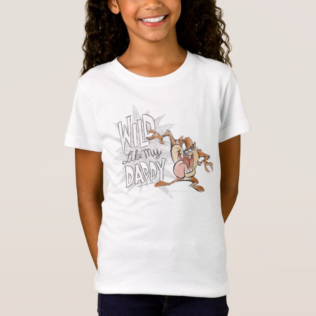 TAZ™| Wild wie mein Papa T-Shirt (Vorderseite)