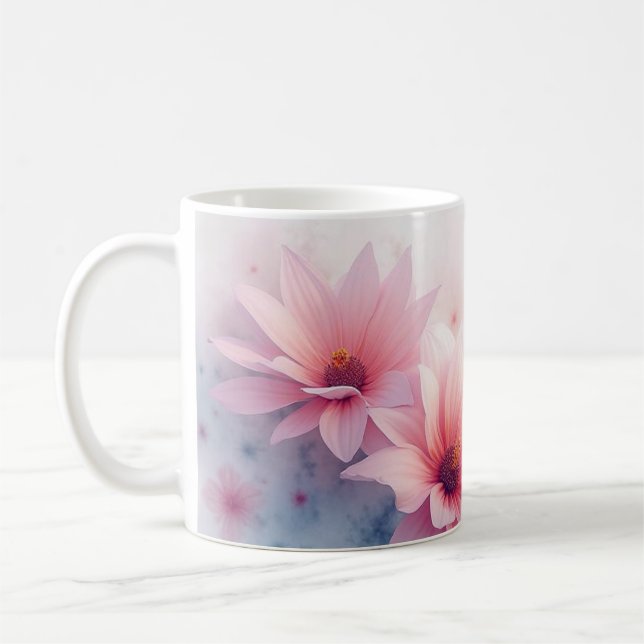 Taza Acuarela digital — “Sueños en Pigmento” Kaffeetasse (Links)
