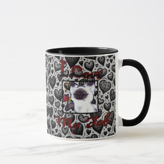 Taza, Adorable Cat Vet Gift cup Tasse (Rechts)