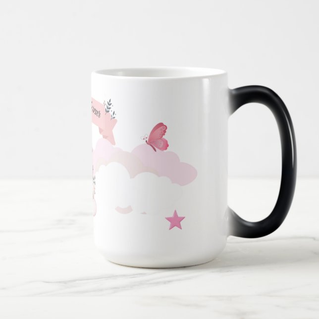 Taza blanca brillante verwandlungstasse (Rechts)