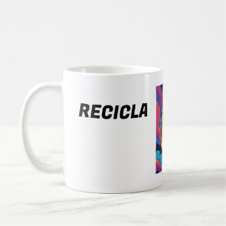 TAZA  BLANCA DE DESAYUNO  CON UN LINDO TEXTO KAFFEETASSE
