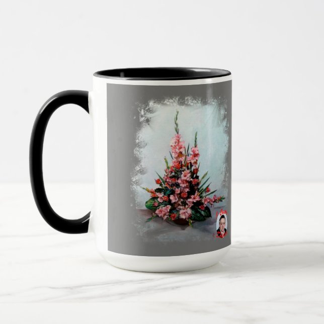 Taza Bodegón de Flores Tasse (Links)