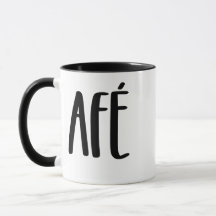 Taza café afé