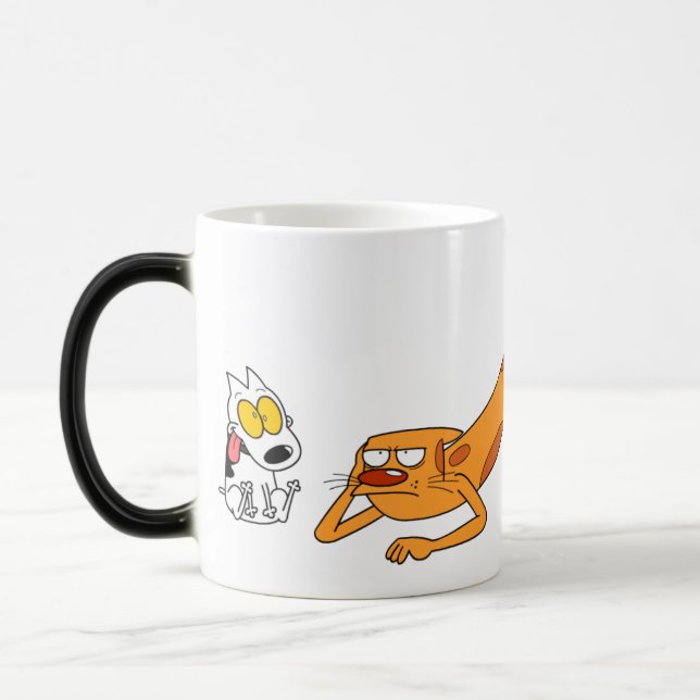 Taza Catdog y Rocko Verwandlungstasse (Links)