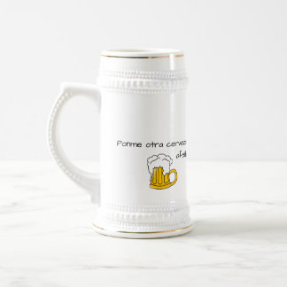taza cervezera  bierglas