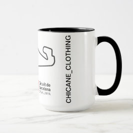 Taza circuito circuito de barcelona  tasse