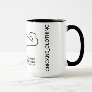 Taza circuito circuito de barcelona tasse