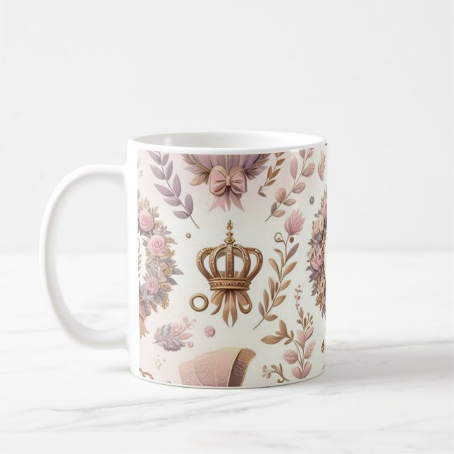 Taza Clásica Corona Colección Tazas con Alma Kaffeetasse (Links)