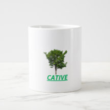Taza con arbol en via de extinción