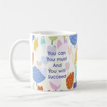 Taza con flores