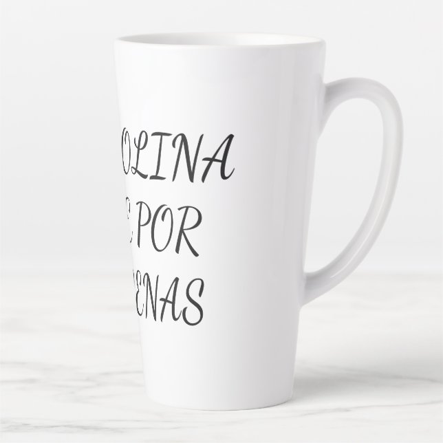 Taza con frase del mundo del motor milchtasse (Rechts)