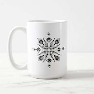 Taza con mandala kaffeetasse