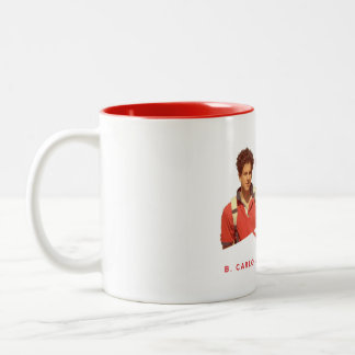 Taza con oracion A Carlo Acutis Zweifarbige Tasse