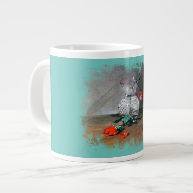 Taza De Café Gigante Bodegón Jumbo-Tasse (Vorderseite Links)