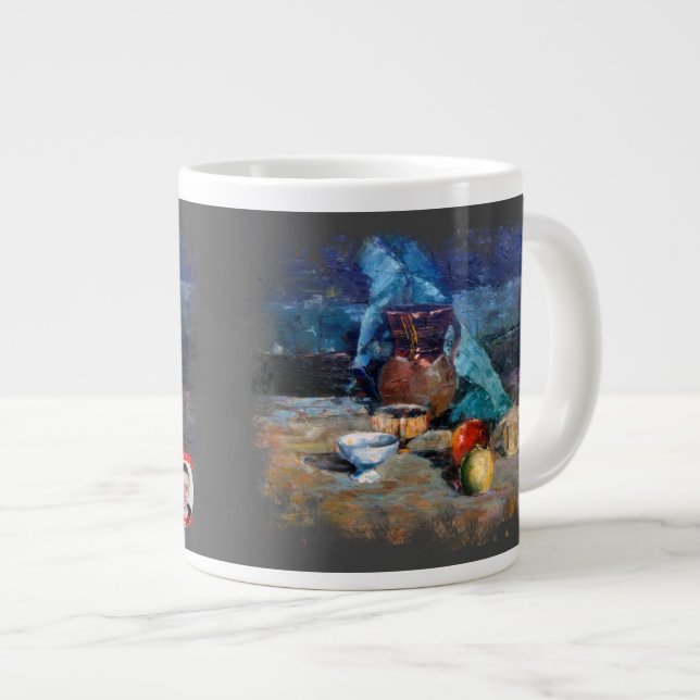 Taza De Café Gigante Jumbo-Tasse (Vorderseite Rechts)