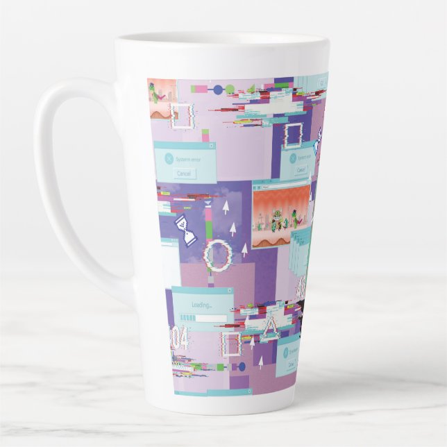 Taza de café latte Mary Fields Milchtasse (Links)