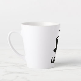 Taza de café latte milchtasse