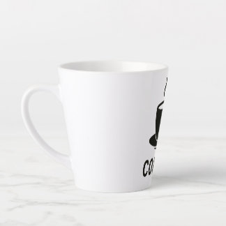 Taza de café latte milchtasse