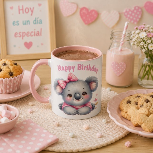 Taza de Cumpleaños con Koala  Tasse (Von Creator hochgeladen)