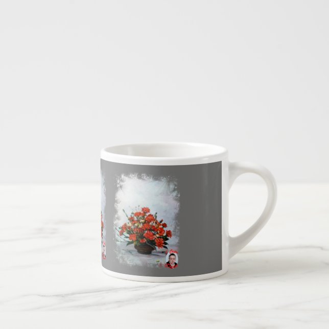 Taza de Espresso Bodegón de flores Espressotasse (Rechts)