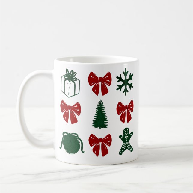Taza de Navidad Coquette Kaffeetasse (Links)