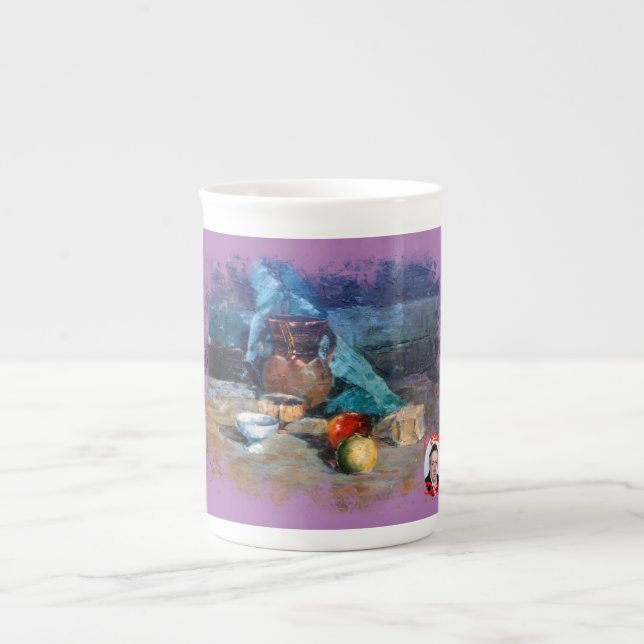 Taza De Porcelana Bodegón a espátula Prozellantasse (Vorderseite)