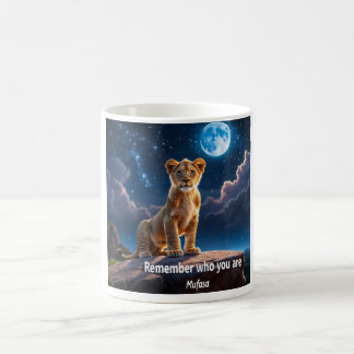 Taza Frase Inspiradora de Mufasa Kaffeetasse